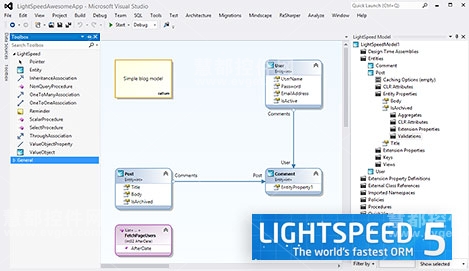 LightSpeed5.0,.NET ORM框架