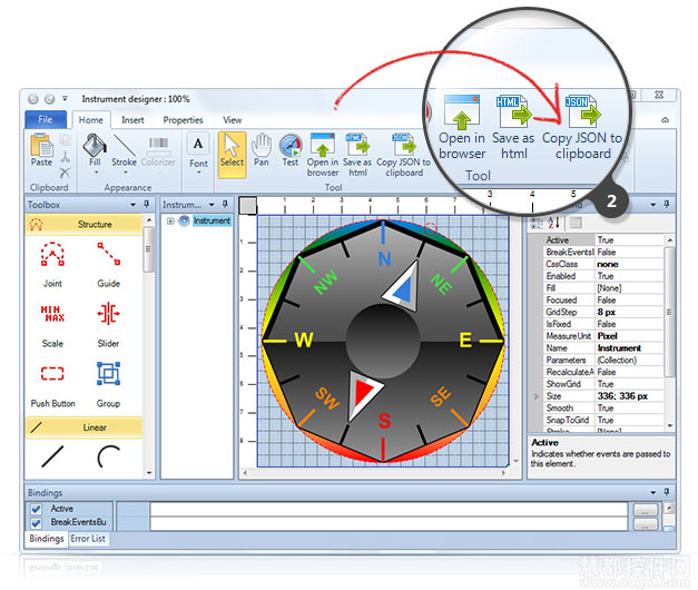 HTML5 (JavaScript)儀表Perfect Widgets發(fā)布v2.1