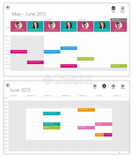 Pasting Appointments,Scheduler Control,Windows 8,Essential Studio