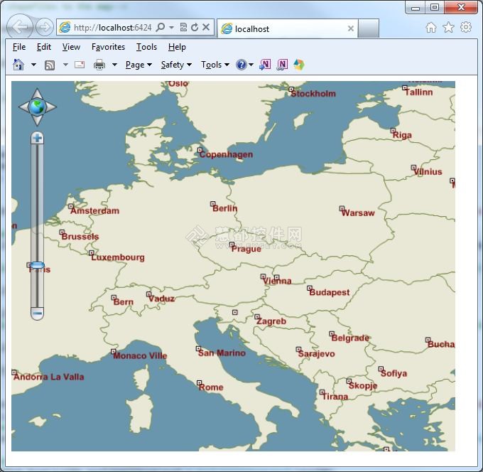 移动GIS控件Map Suite MVC使用教程：GIS示例之如何使用TextStyle