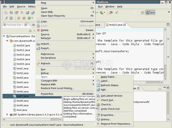 版本控制,版本控制软件,SourceAnywhere,SourceAnywhere插件,Eclipse插件