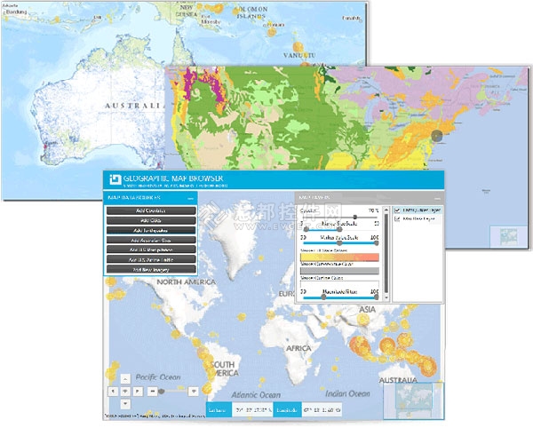 地图,Geographic Map