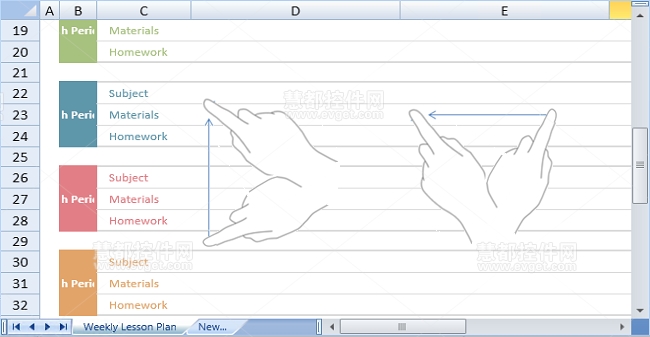 电子表格组件,Spread Studio for .NET 7 v2,触摸支持