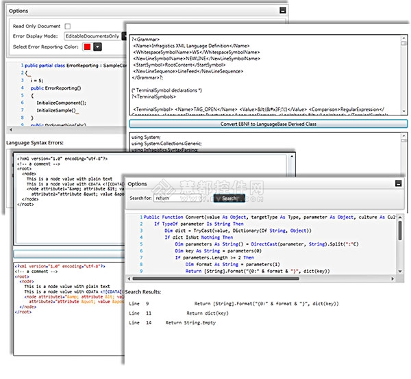 EBNF,NetAdvantage for Silverlight,语法解析