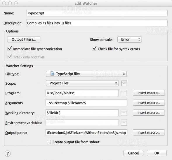 WebStorm支持TypeScript