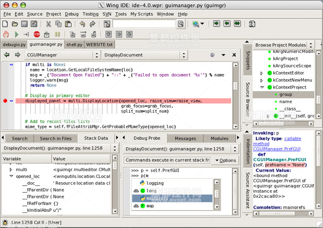 Python开发环境wing Ide使用教程blender的python代码调试技巧 控件新闻 慧都网 6984