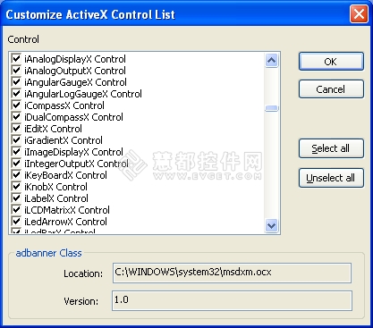将工控仪表控件Iocomp ActiveX集成到Microsoft FrontPage