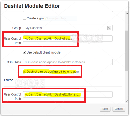 JDash.Net使用Dashlet编辑器创建dashlet
