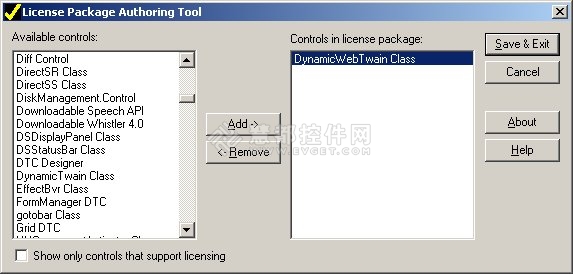 DynamicWebTwain Class,Lpk