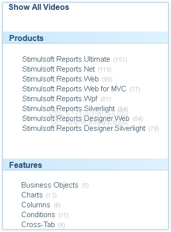 报表开发工具Stimulsoft Reports全线发布2013.1版,视频