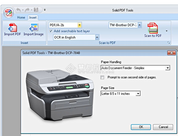 Solid Converter PDF,扫描仪