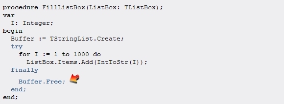 ModelMaker教程：try-finally向导5