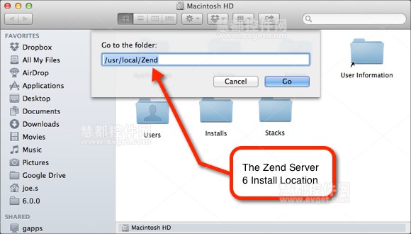 zend server安装路径