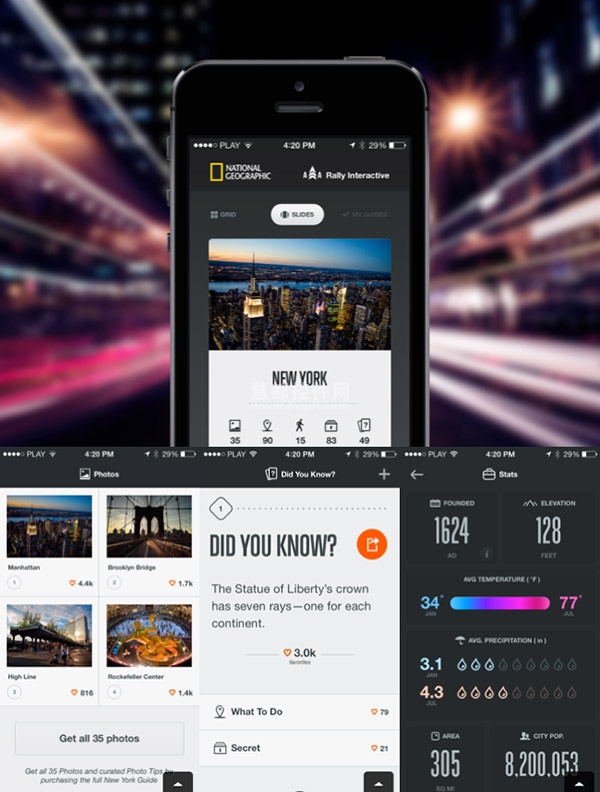National Geographic City Guide(iOS)