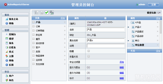 详解ActiveReports 8 报表服务器
