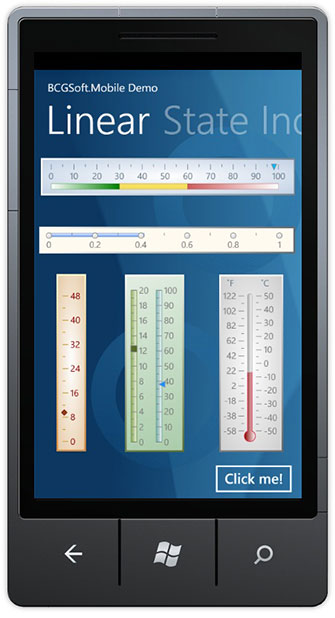 Linear Gauges - BCGMobile for Windows Phone