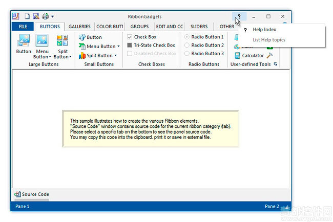BCGControlBar Pro for MFC v22.1 Ribbon