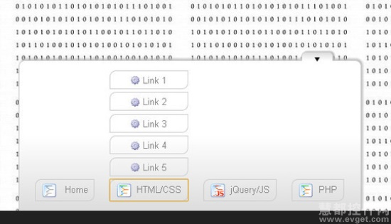 20个最炫HTML5，jQuery和CSS3下拉菜单制作教程（附示例/源码）