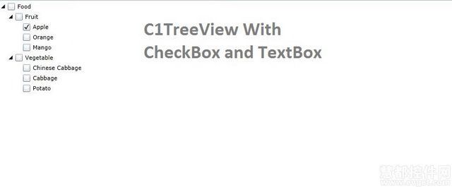 ComponentOne Studio,treeview