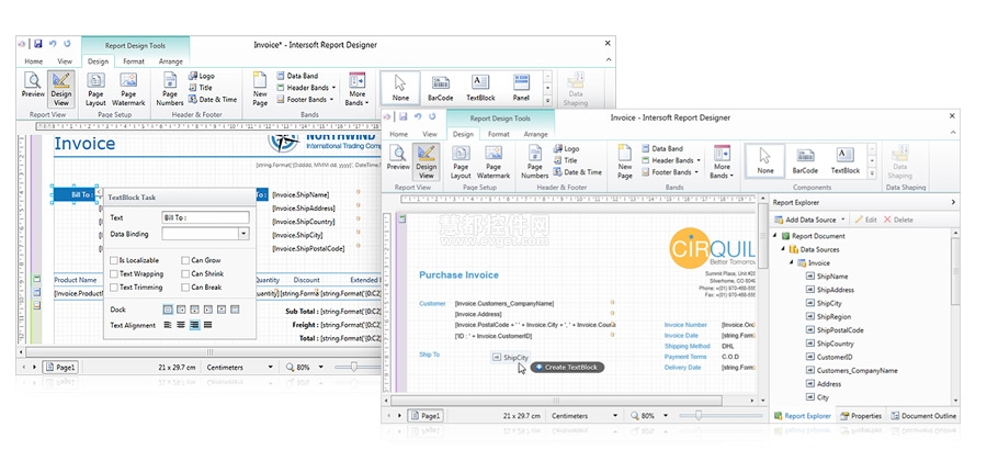Intersoft2014 报表引擎 报表设计器 Crosslight2 移动开发