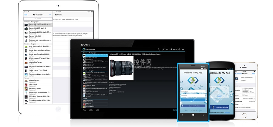 Intersoft2014 报表引擎 报表设计器 Crosslight2 移动开发