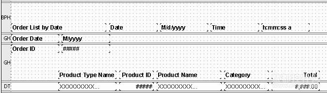 JReport Designer制作标准报表