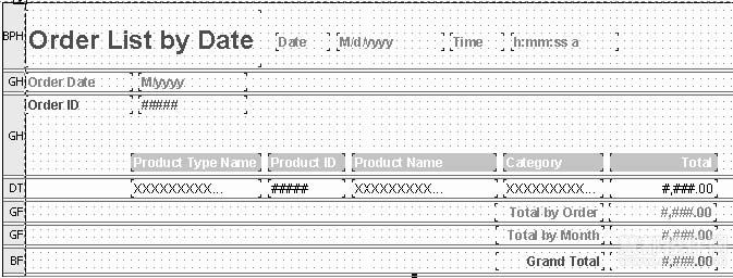 JReport Designer制作标准报表