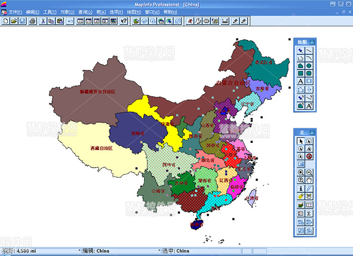 MapInfo教程：MapInfo Professional空间数据查询