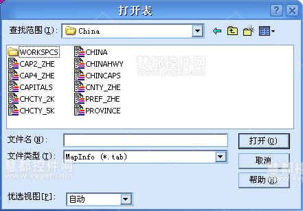 MapInfo Professional表的基础操作教程