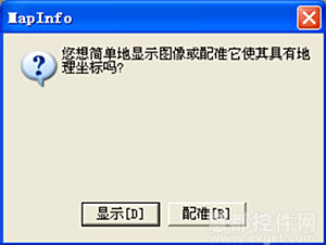 MapInfo Professional入门基础教程：配准栅格图像