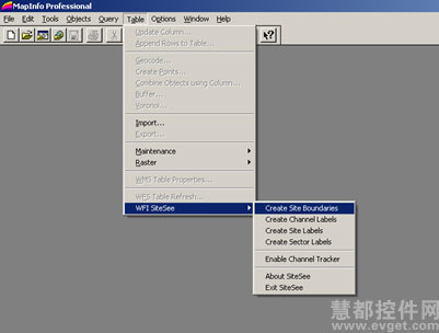 Mapinfo实例精选：根据工参制作基站拓扑图