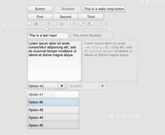 Massive CSS3 UI Kit