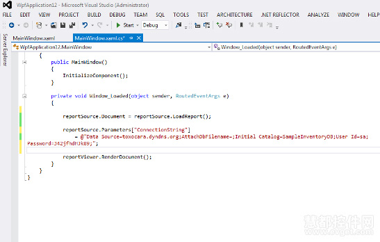 Modifying the connection string