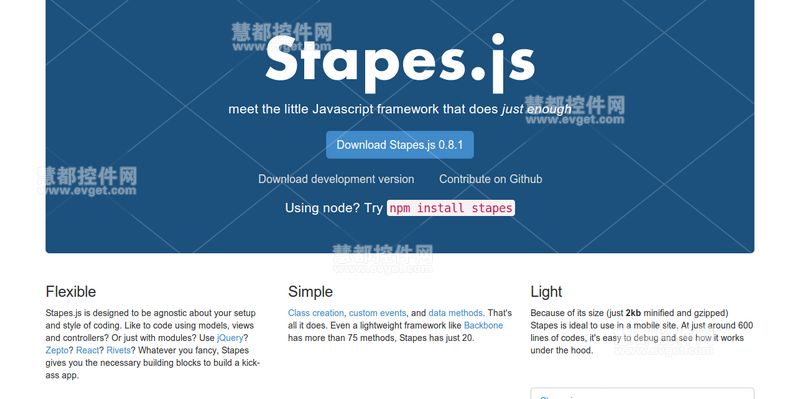 盘点8款最小的JavaScript前端开发框架