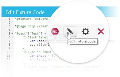 TestCafe 14.1 Web的代码测试编辑器