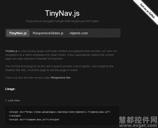 超级实用的响应式网站设计工具汇总-JavaScript/JQuery插件