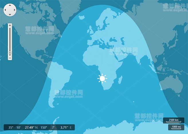 DevExpress v14.2新版亮点】WPF地图控件升