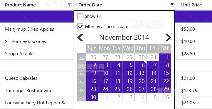 【DevExpress v14.2新版亮点】Windows 8 XAML控件升级