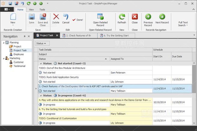 【DevExpress v14.2新版亮点】XAF控件升级（二）