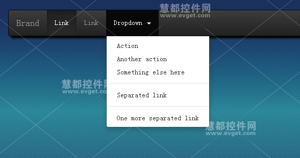 Bootstrap的CSS3下拉菜单