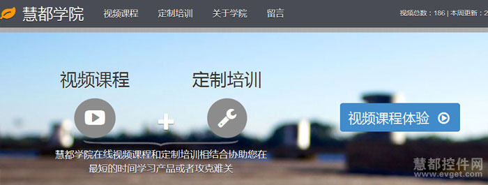 慧都学院全新在线视频课程震撼来袭