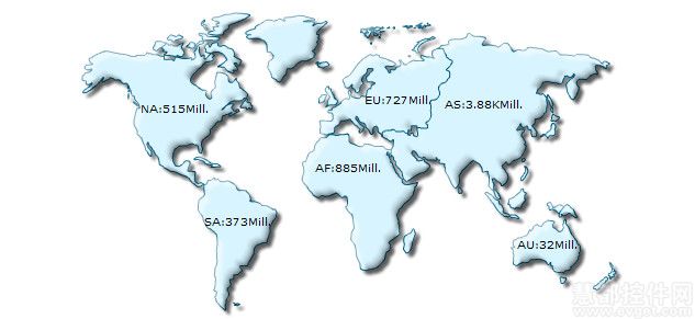FusionMaps,改变大小，Flash地图
