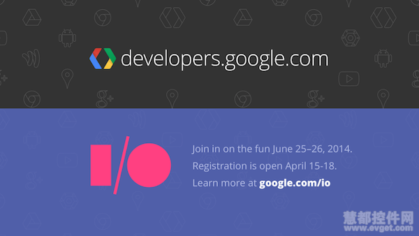 谷歌 Google I/O  2014