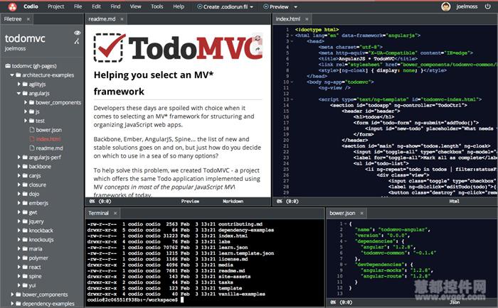 codio——最强大的免费Web IDE