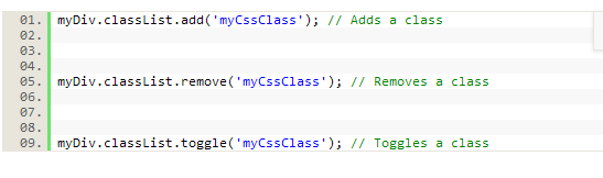 JS和CSS交互