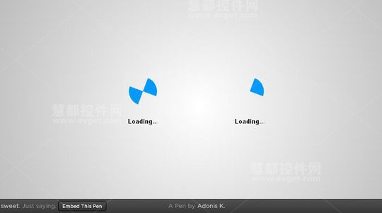 网站的15个创意加载效果