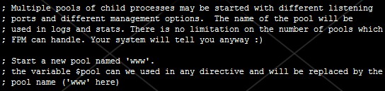 php配置