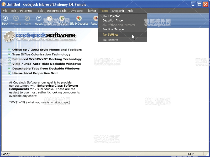 Xtreme Toolkit Pro Userinterface 用户界面