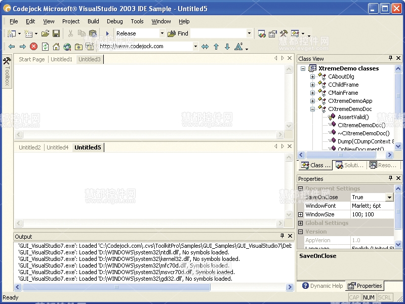 Xtreme Toolkit Pro Userinterface 用户界面