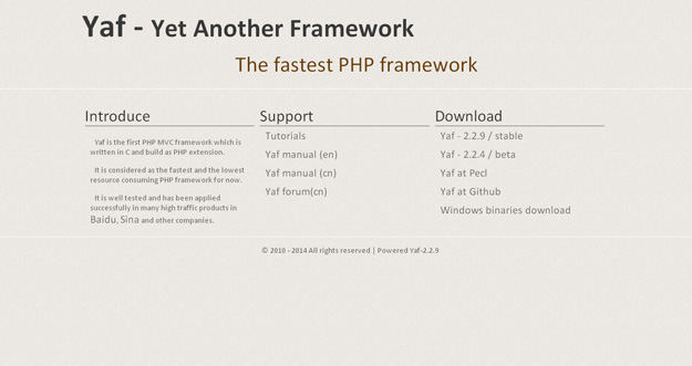 PHP框架